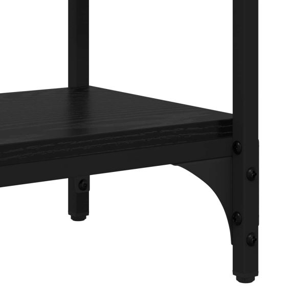 Конзолна маса Черния дъб 100 x 39 x 78,5 см Инженерно дърво