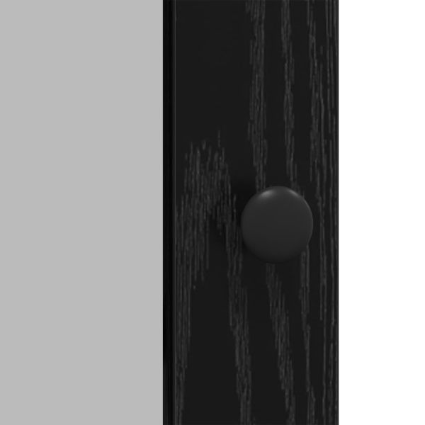 Служебен шкаф Черния дъб 100 x 35 x 80 см Инженерно дърво