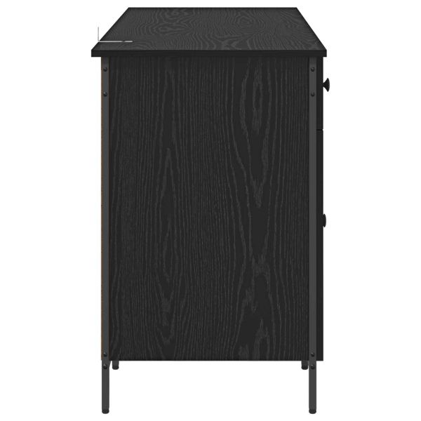 Компютърно бюро Черния дъб 131 x 48 x 75 см Инженерно дърво