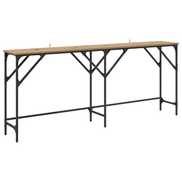 Конзолна маса Дъб 180 x 30 x 75 см Инженерно дърво