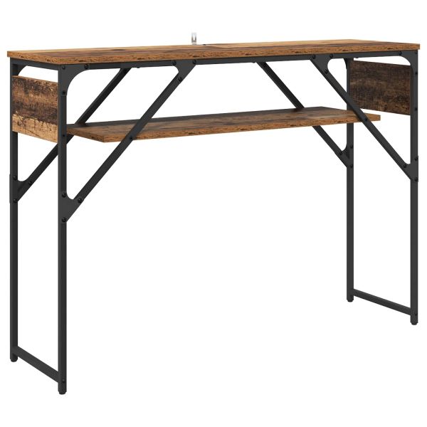 Конзолнамаса Старо дърво 105x30x75см Инженерно дърво