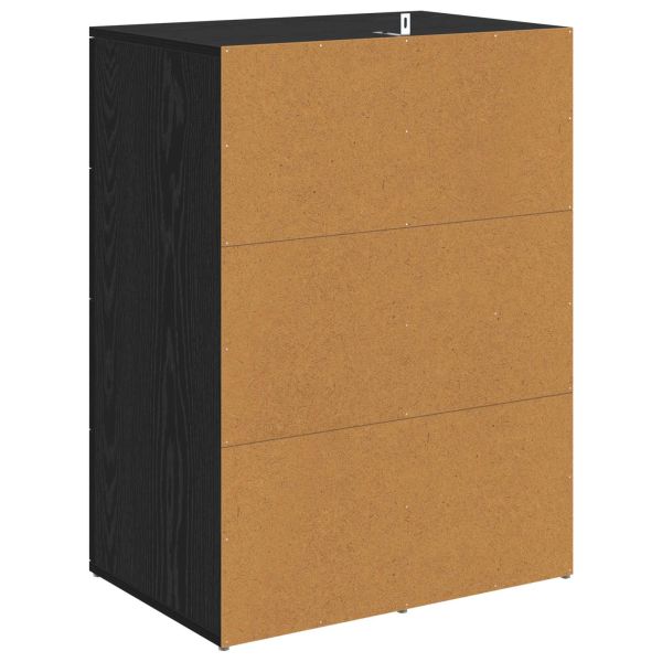 Служебен шкаф Черния дъб 59 x 39 x 80 см Инженерно дърво