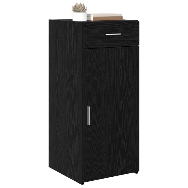 Шкаф за съхранение с чекмедже Черен Дъб 40 x 42,5 x 93 см