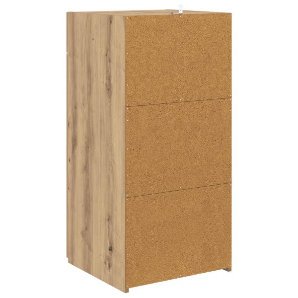 Служебен шкаф дъб артизан 45 x 42,5 x 93 см Инженерно дърво