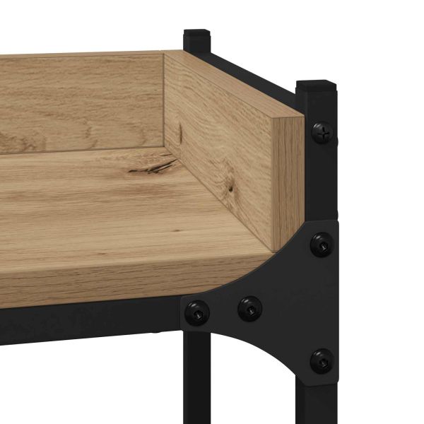 Етажерка за перална машина Дъб 67 x 25 x 163 см Инженерно дърво
