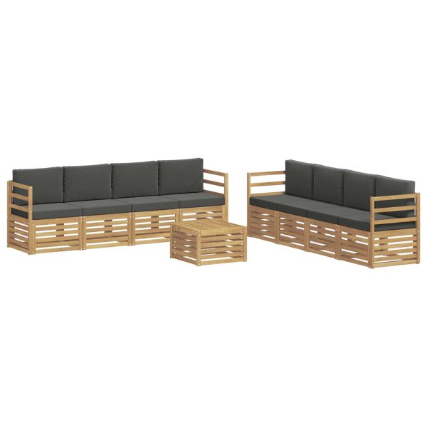 Комплекти дивани Солидно акациево дърво