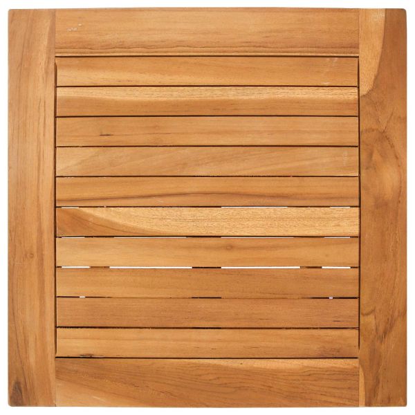 Шезлонг с маса 2 pcs Кафяво 40 x 40 x 40 cm