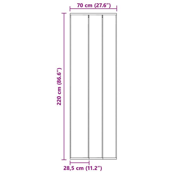 Мрежеста завеса за насекоми Черно полиестер
