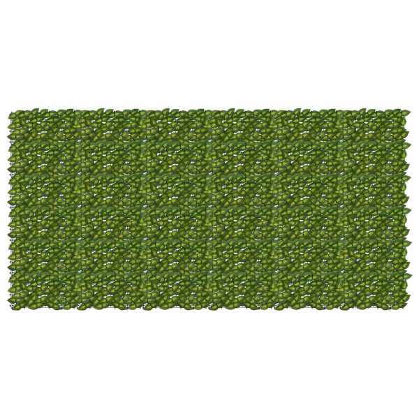 Завеса за балкон с листа Зелен и жълт 300 x 150 cm