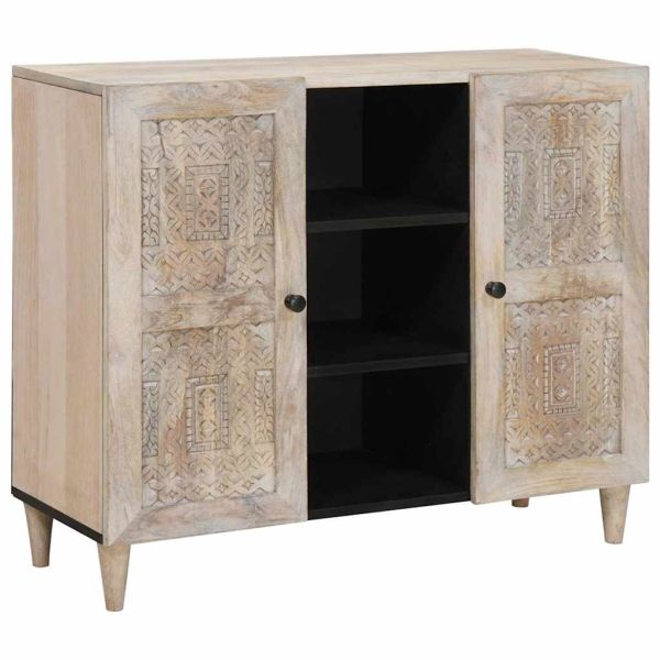 Служебен шкаф Бяло 33.5 x 90 x 75 см