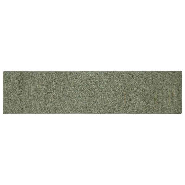 Килими за помещение Маслиненозелено 60 x 300 cm юта