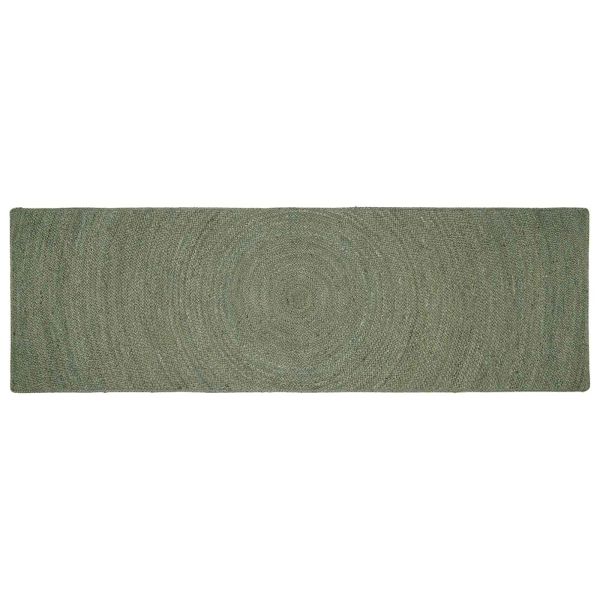 Килими за помещение Маслиненозелено 80 x 250 cm юта