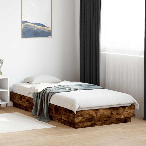 Подматрачно легло Опушен дъб 80 x 200 cm Инженерна дървесина