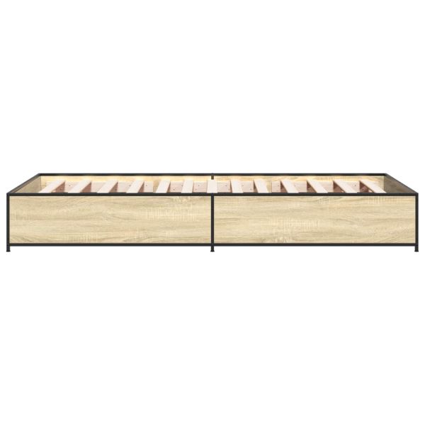 Рамка за легло Дъб сонома 80 x 200 cm Инженерна дървесина