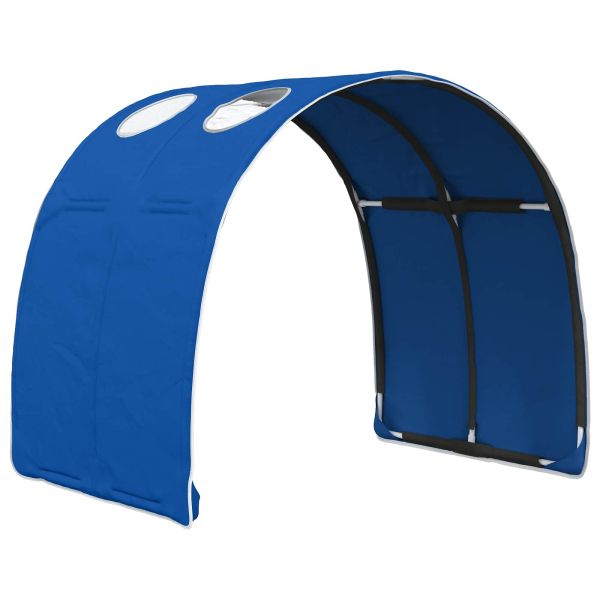 Леглов тунел 2 pcs Синьо 211 x 67.5 x 2 см Полиестер