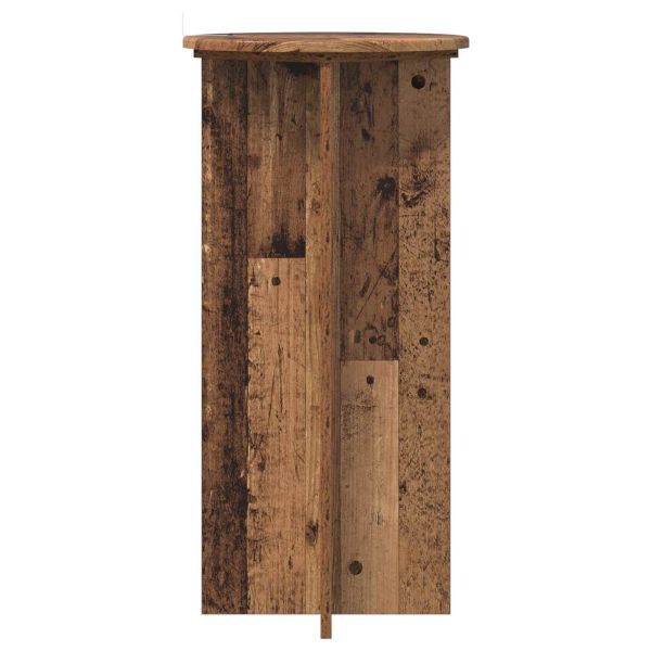 Стойка за растения 2 pcs Старо дърво 40 x 40 x 80 cm