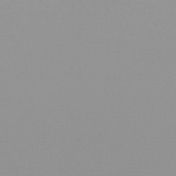 Възглавници за столове 2 бр сиви 50x50x7 см Оксфорд плат