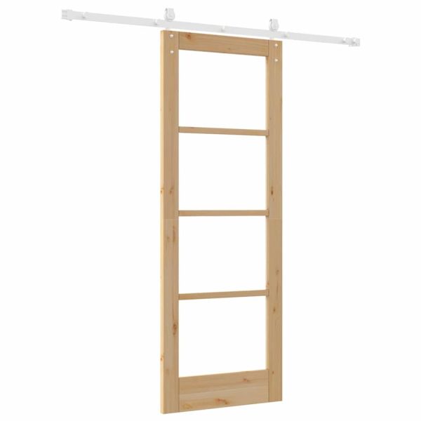Преплъзваща се врата Естествен 73,5 x 198,5 см