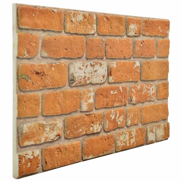 Стенни панели 10 pcs Тухла 100 x 50 cm EPS пяна