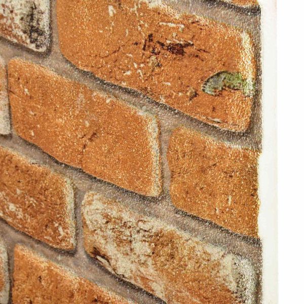 Стенни панели 10 pcs Тухла 100 x 50 cm EPS пяна