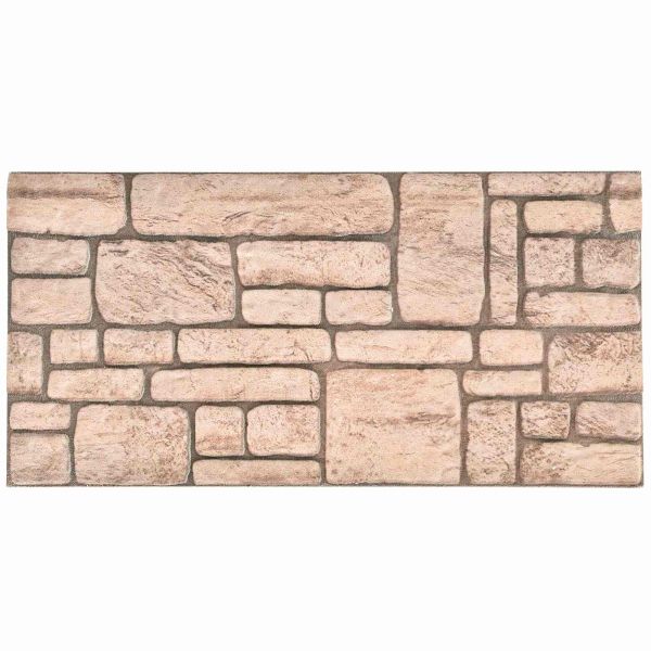 Стенни панели 10 pcs Бежово 100 x 50 cm EPS пяна