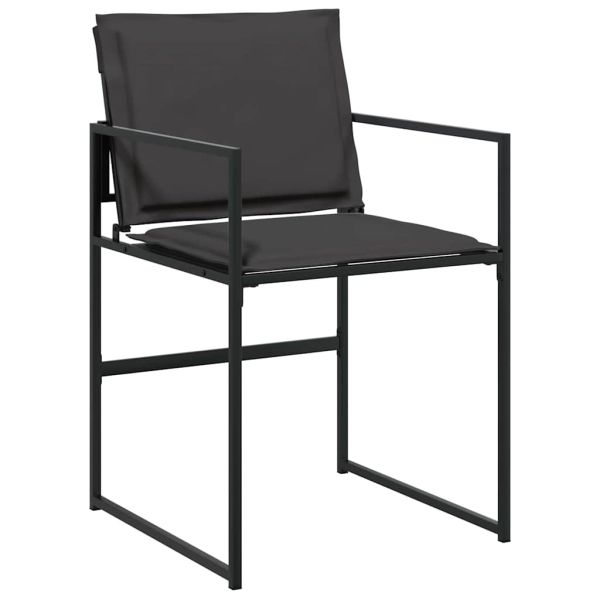 Комплект за хранене в градината 5 pcs Черно 160 x 80 x 73 см