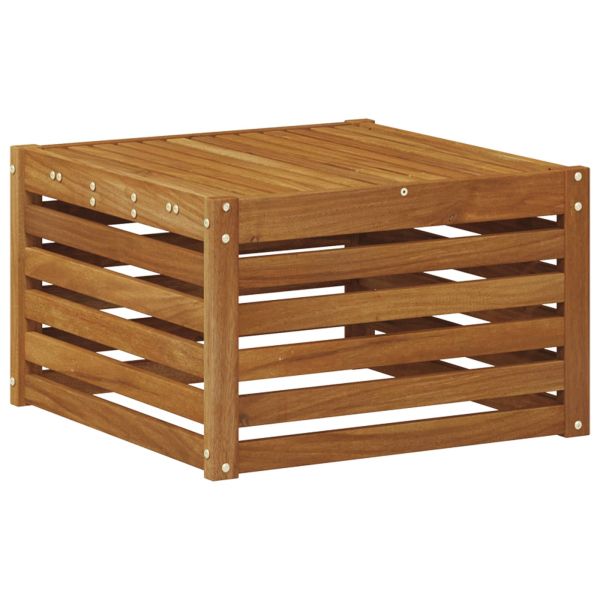 Комплект дивани за открито 7 pcs Натурален и Бежов