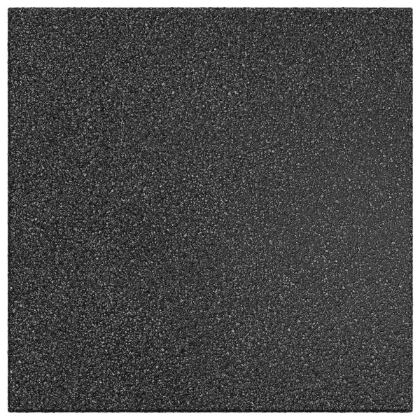 Плочки за защита при падане 24 pcs Черно 50 x 50 cm Каучук