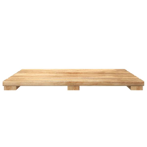 Плочка за decking 24 pcs Кафяво 50 x 50 cm