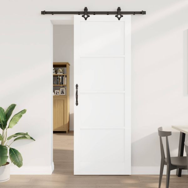 Преплъзваща се врата ORKDAL Бяло 83 x 232 см