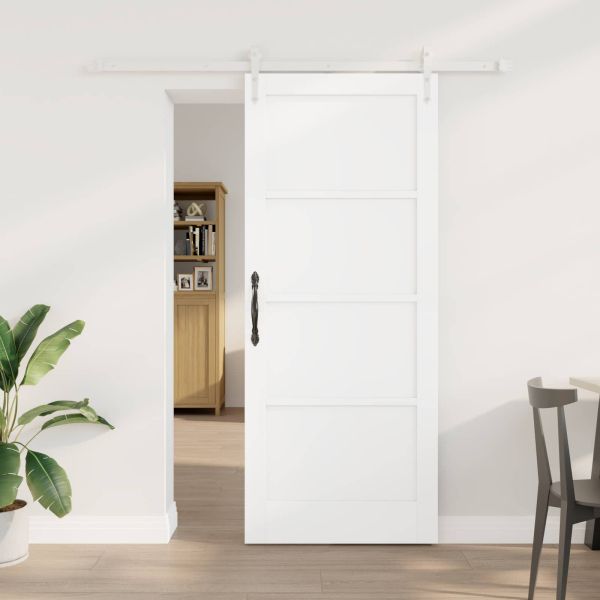 Преплъзваща се врата ORKDAL Бяло 83 x 202 см