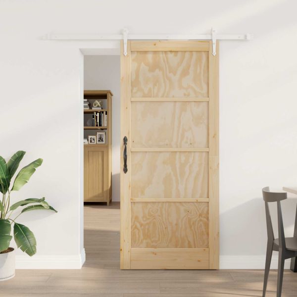 Преплъзваща се врата ORKDAL Естествено и бяло 86 x 198,5 см