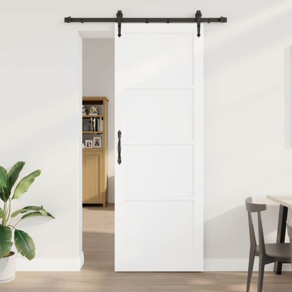 Преплъзваща се врата ORKDAL Бяло 83 x 232 см