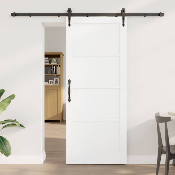 Преплъзваща се врата ORKDAL Бяло 83 x 202 см