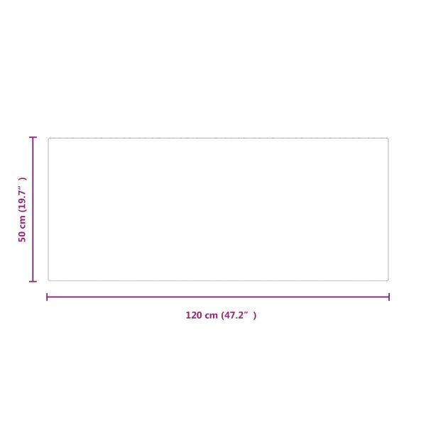 Стъклена плоча за камина Прозрачен 120 x 50 cm Стъкло