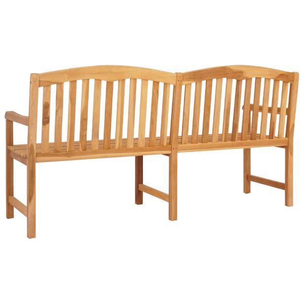 Ръчно изработена розова пейка 150 x 60 x 90 см Натурално
