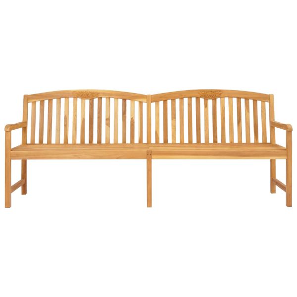 Ръчно изработена розова пейка 228 x 60 x 90 см Натурално