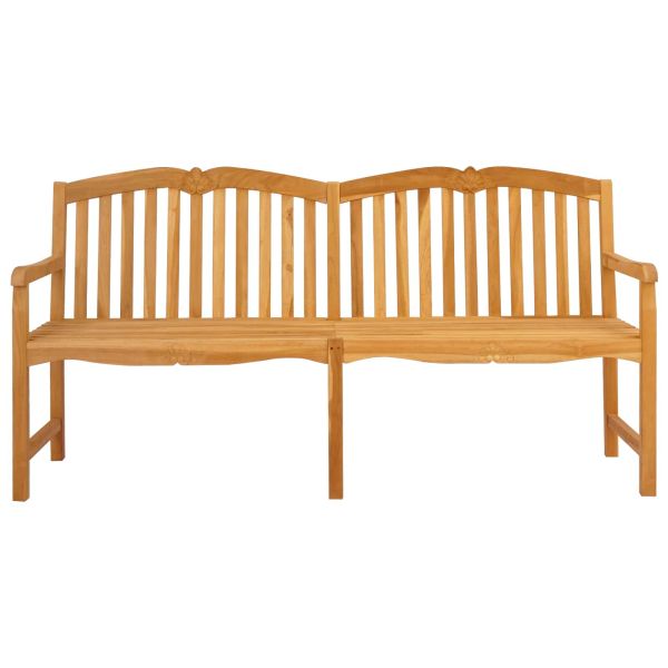 Ръчно изработена розова пейка 180,5 x 60 x 96 см Натурално
