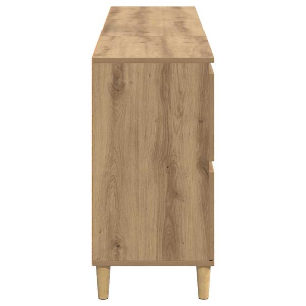 Скейдбордове 3 pcs Дъб 60 x 35 x 70 cm Инженерно дърво