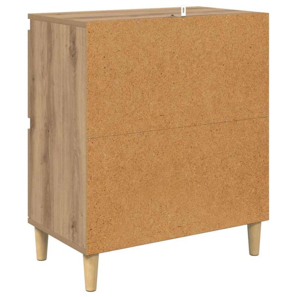 Скейдбордове 2 pcs Дъб 60 x 35 x 70 cm Инженерно дърво