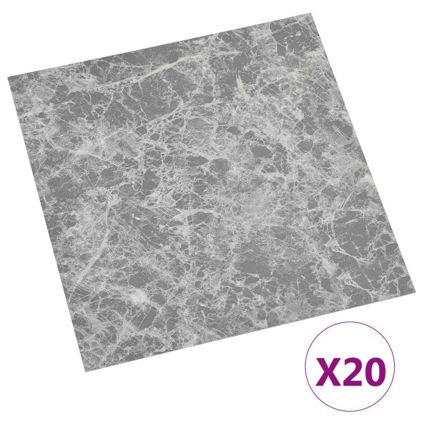 Самозалепващи дъски за настилка 30,5 x 30,5 см 20 pcs ПВЦ