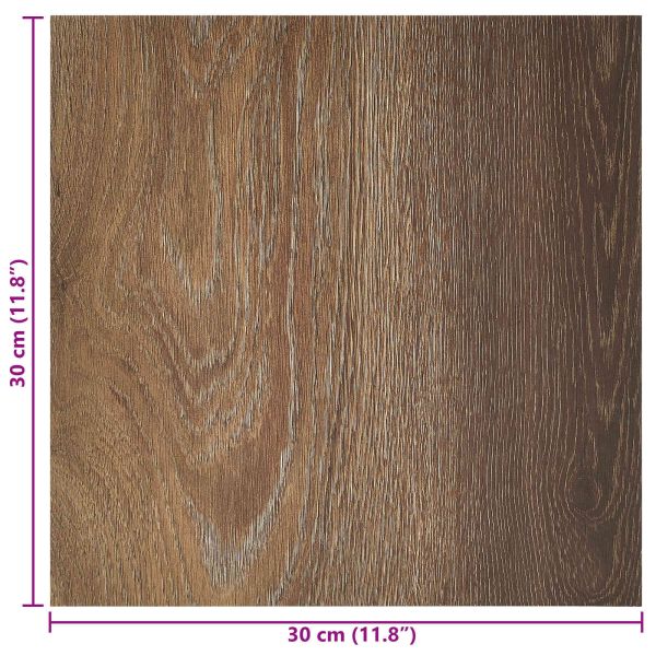 Самозалепващи дъски за настилка 30,5 x 30,5 см 20 pcs ПВЦ