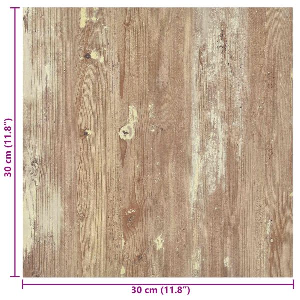 Самозалепващи дъски за настилка 30,5 x 30,5 см 20 pcs ПВЦ