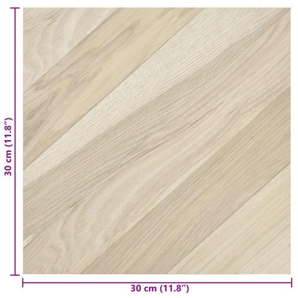 Самозалепващи дъски за настилка 30,5 x 30,5 см 20 pcs ПВЦ