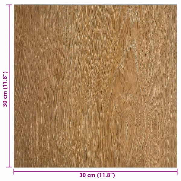 Самозалепващи дъски за настилка 30,5 x 30,5 см 20 pcs ПВЦ Дърво