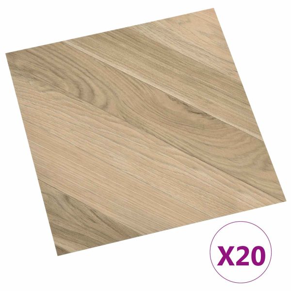 Самозалепващи дъски за настилка 30,5 x 30,5 см 20 pcs ПВЦ