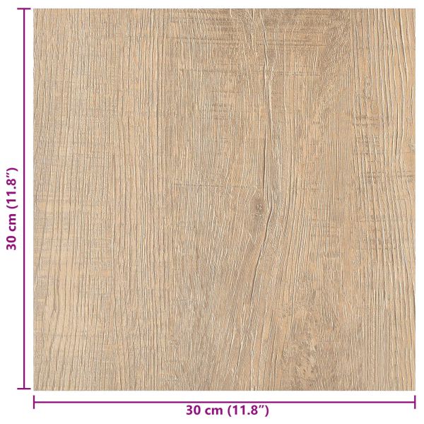 Самозалепващи дъски за настилка 30,5 x 30,5 см 20 pcs ПВЦ
