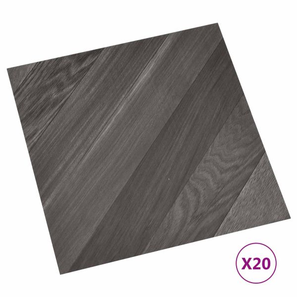 Самозалепващи дъски за настилка 30,5 x 30,5 см 20 pcs ПВЦ