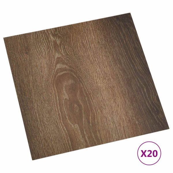 Самозалепващи дъски за настилка 30,5 x 30,5 см 20 pcs ПВЦ