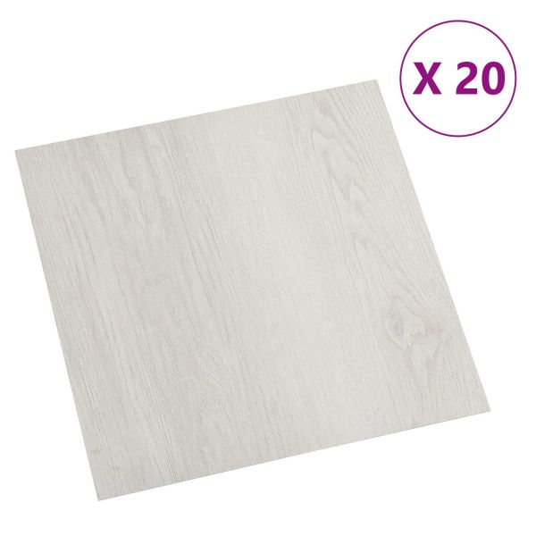 Самозалепващи дъски за настилка 30,5 x 30,5 см 20 pcs ПВЦ